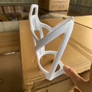 Portabidón de bicicleta blanco plástico ligero MTB carretera portavasos ciclismo aire