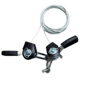 Juego de palanca de pulgar para bicicleta de aluminio con cables para el sistema MTB.