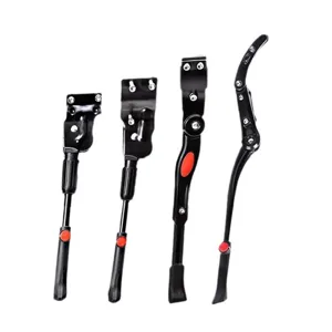 Cavalletto per bicicletta regolabile per mountain bike e bici da bambini. Metallo.