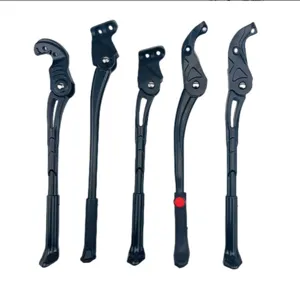 Adjustable Aluminum Alloy Bicycle Kickstand Mountain Bike Side Support Rear Kick Stand Cycling Parking Rack