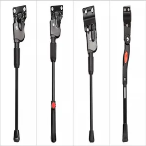 Cavalletto per bici regolabile in alluminio, supporto posteriore per biciclette 24-27.5 pollici.