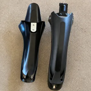 Kit de garde-boue de vélo avant et arrière pour VTT de 20 à 26 pouces en plastique durables
