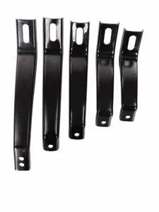 Kinderfahrrad Stützrad Halterung Set, schwarze Metallverstärkte Stützstangen für Kinder.