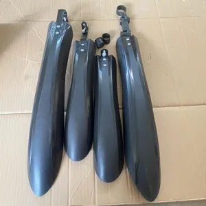 Universelle fahrrad schutzbleche schnellspanner mountainbike kotflügel set zubehör schwarz