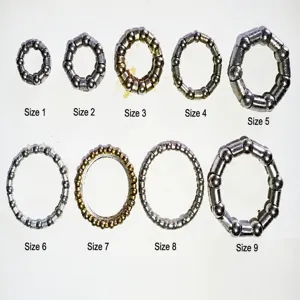 Mountain bike bearing steel ball cage set assortment sizes 1 to 9 for hub and headset repair