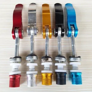 Universal bicycle seatpost quick release clamp aluminum alloy mountain bike locking skewer