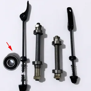 Mountain bike conversion bearing front and rear axle quick release skewer set parts