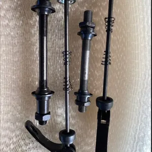 Mountain bike rear hollow axle quick release skewer bicycle front axle replacement parts