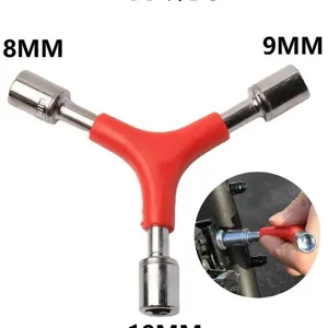 Y-shaped triple socket wrench 8mm 9mm 10mm motorcycle bicycle repair manual hand tool