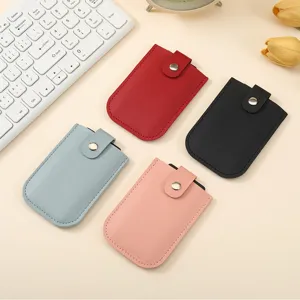 Minimalistisch PVC Kartenetui Portabel Mehrfachsteckplatz Kartenetui Business ID Kreditkarten Organizer Tasche Geldbeutel Für Damen Herren