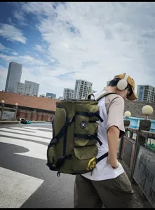 Mochila de viaje fitness multifuncional gran capacidad bolsa de deporte duffel.