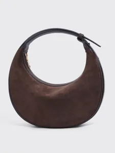 Women's Velvet Crescent Shoulder Bag Underarm Hobo Bag Adjustable Strap Dumpling Bag Fashion Casual Handbag