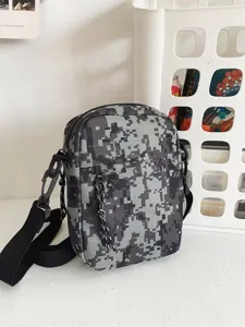 Taktische digitale Tarnung Umhängetasche für Herren Damen stylische Freizeittasche Outdoor