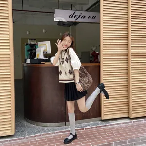 Chic leopard print canvas shoulder bag for women, large capacity casual crossbody bag.