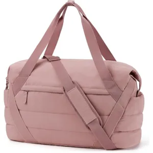 Borsa Sportiva in Nylon Multifunzionale Borsa da Viaggio Grande Capienza Con Cinghie per Tappetino Yoga Borsa a Tracolla Sportiva Impermeabile