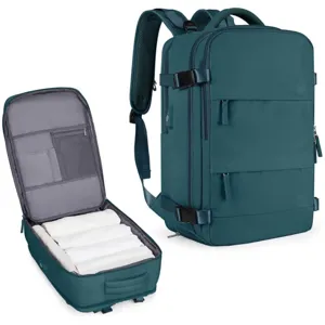 Large Capacity Waterproof Business Travel Backpack USB Charging Port Multifunctional Laptop Bookbag For Men Women