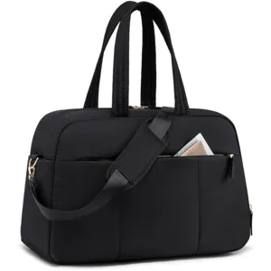 Waterproof Travel Duffel Bag Large Capacity Weekend Overnight Bag With Shoe Compartment Wet Pocket For Women Fitness Gym