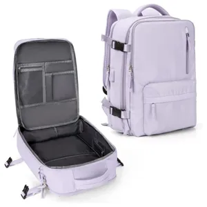 Zaino da Viaggio di Grande Capacità Multifunzionale Business Zainetto Porta di Ricarica USB Impermeabile Casual