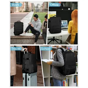 Zaino da viaggio multifunzionale grande capacita borsa per laptop aziendale per uomo