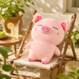 Süßes rosa Plüschschwein Puppe Kissen weiches Stofftier Spielzeug für Kinder Mädchen Geburtstag