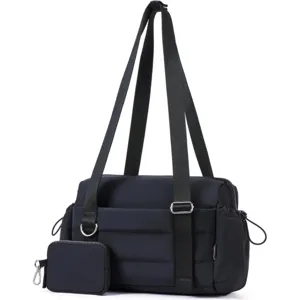 Borsa da Palestra Sportiva Impermeabile per Donna Uomo Allenamento Fitness Viaggio Borsa a Mano Tasche Multiple Borsa a Tracolla Casual