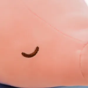 Pink soft pig plush toy cute sleeping pillow doll cute animal hugging cushion plushies 1pc