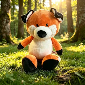 Cute plush toy forest animal doll soft stuffed companion toy for girls home decor cute style