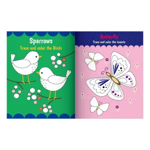 Children pen control training tracing book kids educational drawing line practice toy