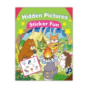 Kinder Suchbilder Stickerbuch Lernspiel Puzzle Spielzeug fuer fruehe Frueherziehung