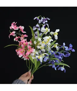 Artificial flower bouquet detail closeup for home decor and indoor floral arrangement scene layout.