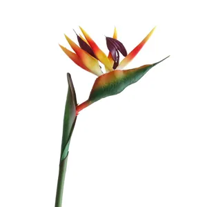 Artificial Bird of Paradise flower fake plant for home hotel decor wedding party staging
