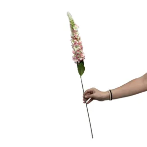 Branche de fleur artificielle delphinium snapdragon pour la deco maison et mariage