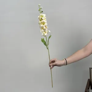 Kunstmatige Delphinium Zijden Bloem Lange Steel Nep Ridderspoor Huis Decoratie Stuk