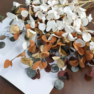 Foglie di eucalipto artificiali rami piante finte per decorazione casa matrimonio bouquet floreale
