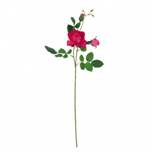 Artificial Rose Flower High Simulation Silk Flower Home Decor Living Room Dining Table Ornament