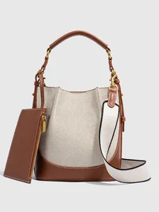 Damen Mode Beuteltasche PU Leder Große Kapazität Lässige Schulter Umhängetasche Top Griff Handtasche Mit Breitem Gurt