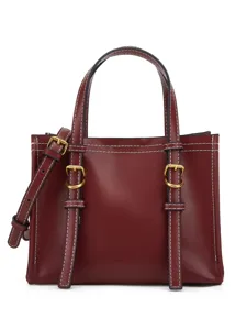 Sac Cabas Rétro En Cuir PU Pour Femmes Grande Capacité Sac À Main Bandoulière Décontracté Travail