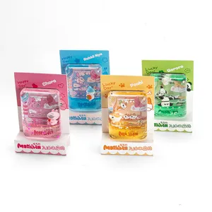 MOCHIWA IP Original Aimant De Réfrigérateur Liquide Sable Mouvant Acrylique Cadeau Mignon