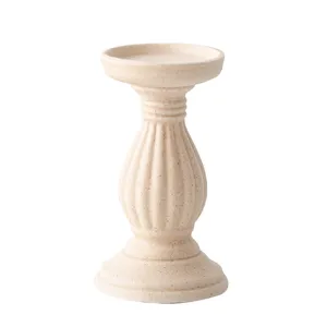 Portacandele a colonna romana in stile nordico decorazione da tavola casa elegante