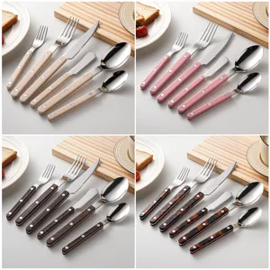 Stainless Steel Western Tableware Steak Knife Fork Spoon Butter Knife Kitchen Tableware Set