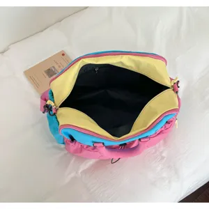 Bunte Reisetasche, leichte wasserdichte Sporttasche für Fitness und Yoga mit großem Fach.