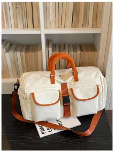 Borsa sportiva da viaggio portatile multi-tasche casual borsa sportiva dettaglio