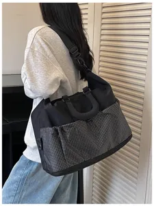 Erweiterbare Reise Duffle Tasche große Kapazität Umhängetasche Fitness Sporttasche.