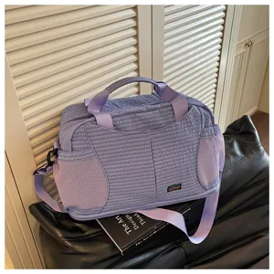 Grand sac de voyage matelassé léger sac de sport avec compartiments étanches pour fitness