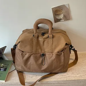 Große Erweiterbare Reise Duffel Tasche Wasserdicht Sport Yoga Fitness Umhängetasche Für Damen Herren Lässig