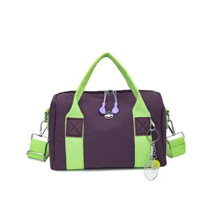 Kinder Oxford Tuch Reise Handtasche Kleine Tragbare Mode Umhängetasche Lässig Duffel