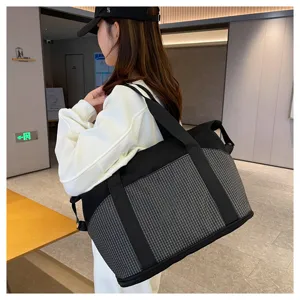 Grande borsa da viaggio borsone sportivo leggero per palestra campeggio all aperto portatile