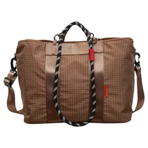 Sac de voyage à carreaux élégant grande capacité sac de sport pour femmes et hommes voyage.