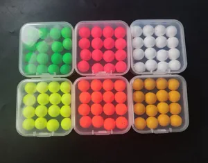 Colorful fishing foam balls 12mm floating beads set for carp angling tackle equipment
