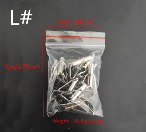 Detail van roestvrijstalen hengel geleideringen, corrosiebestendige metalen ogen.
